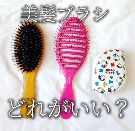 コンパクトスタイラー/TANGLE TEEZER/ヘアブラシを使ったクチコミ(1枚目)