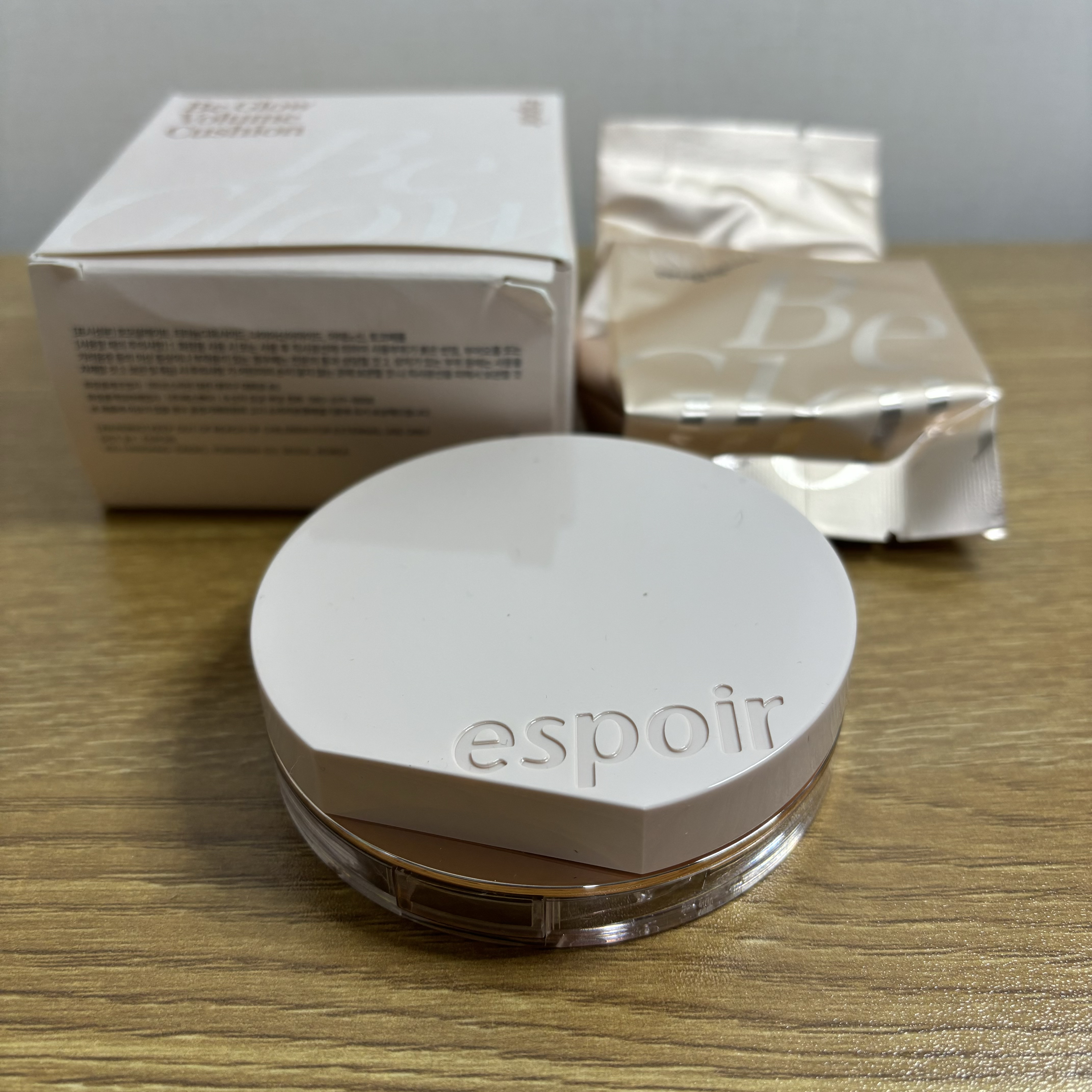 エスポア ビーグロー ボリュームクッション 22 ペタル/espoir/クッションファンデーションを使ったクチコミ（1枚目）