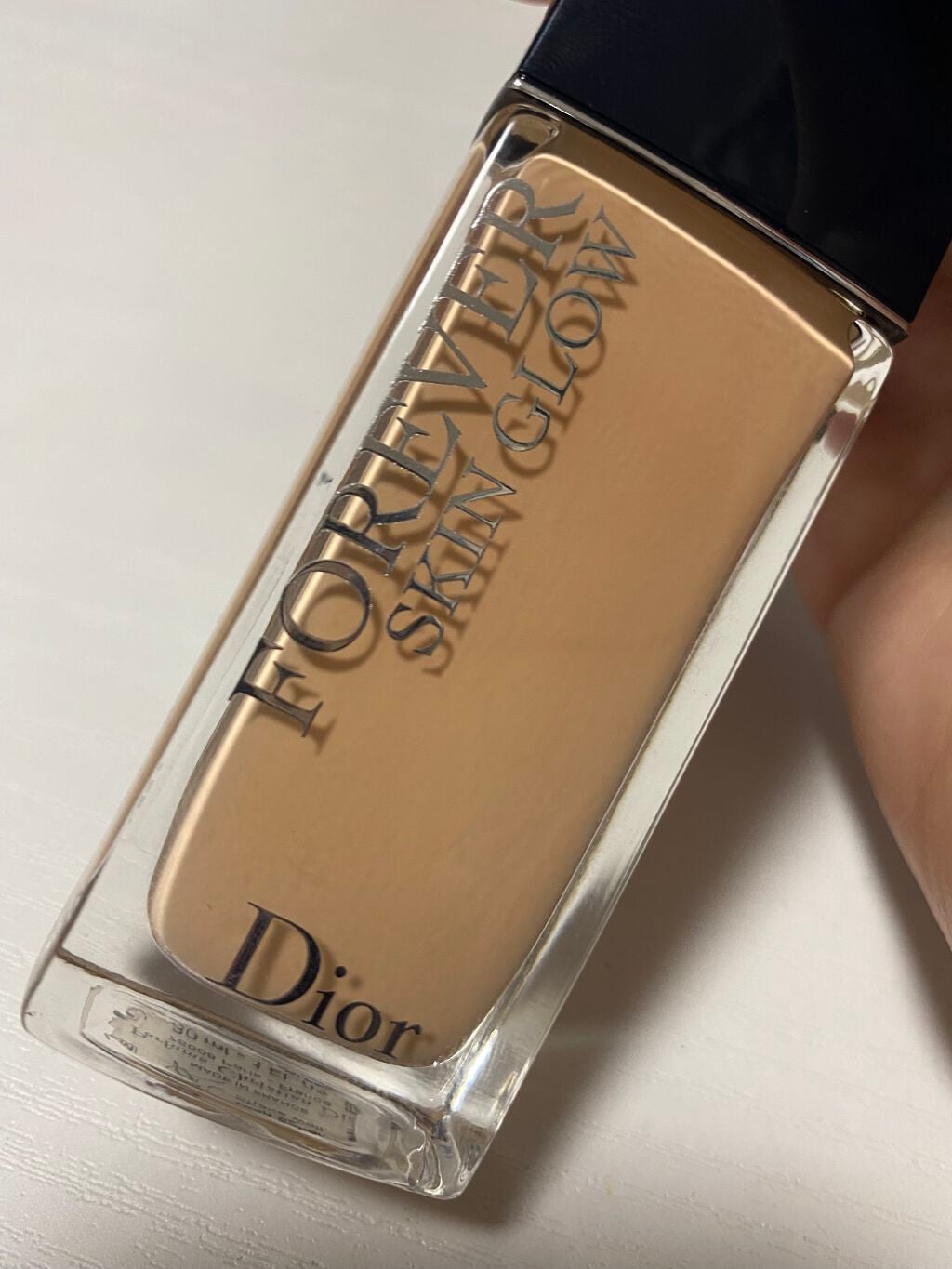 【旧】ディオールスキン フォーエヴァー フルイド グロウ/Dior/リキッドファンデーションを使ったクチコミ(3枚目)