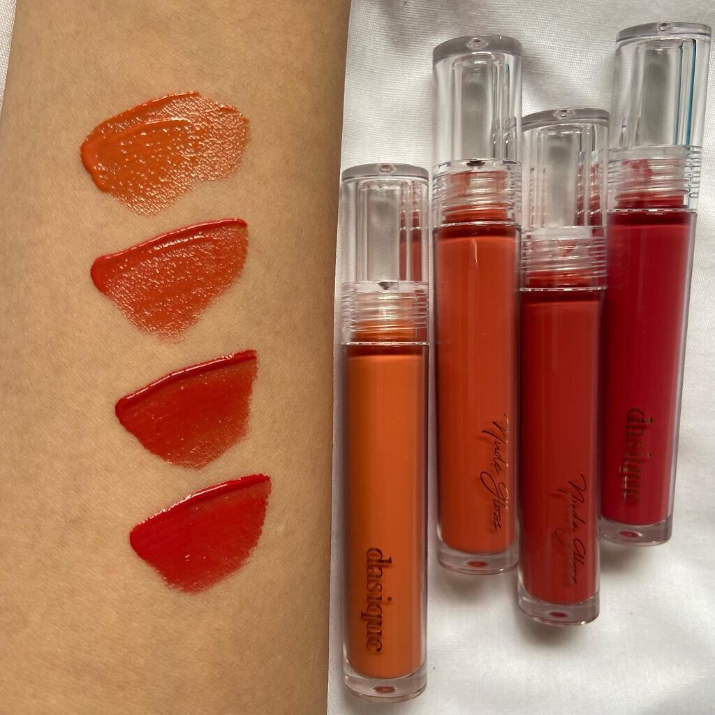 ヌードグロスティント/dasique/リップティントを使ったクチコミ（3枚目）