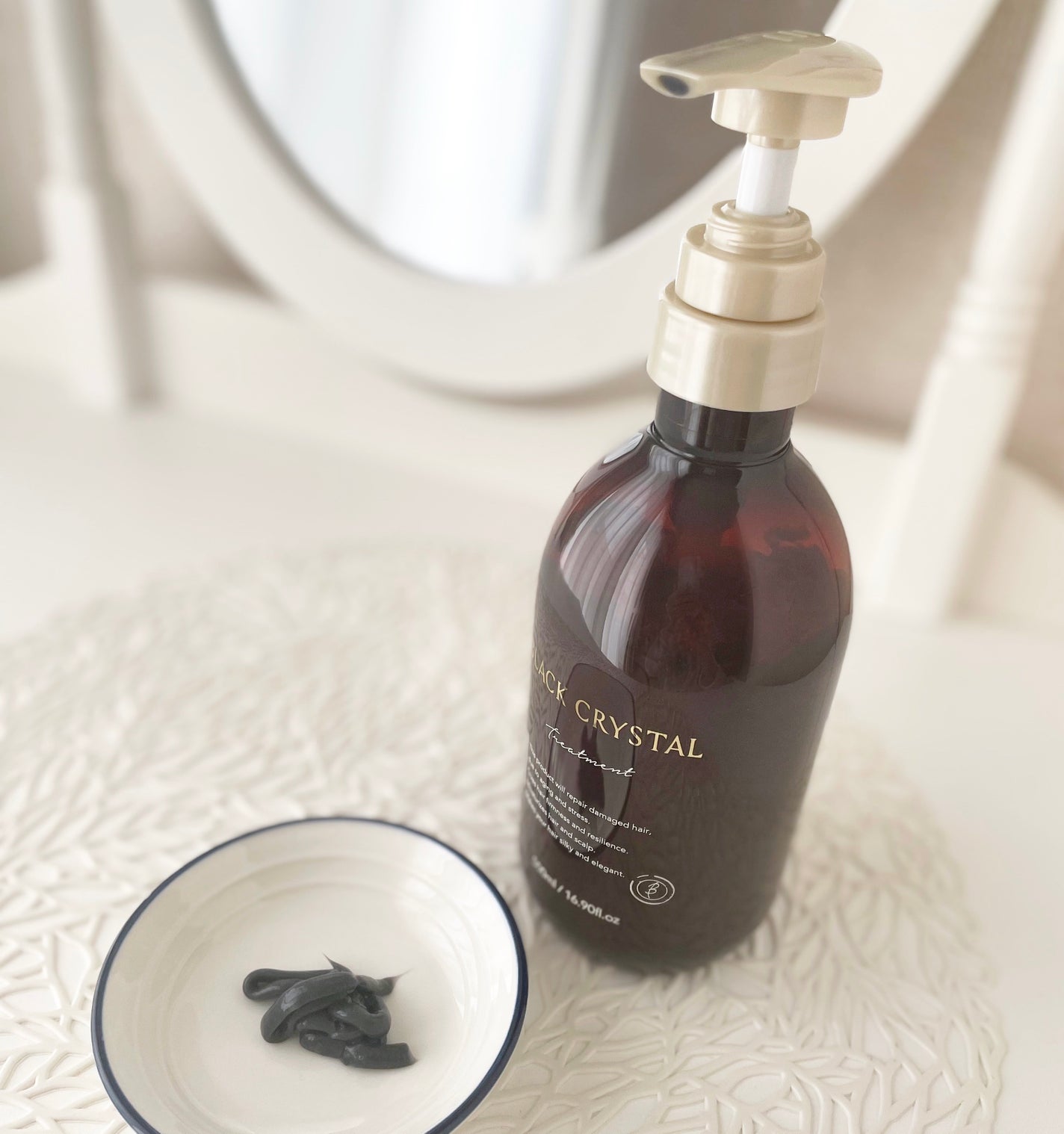 ブラッククリスタル シャンプー & トリートメント/BLACK CRYSTAL/サロンシャンプーを使ったクチコミ(3枚目)