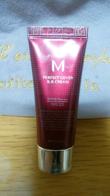 BBクリーム UV SPF40 PA+++/MISSHA/BBクリームを使ったクチコミ（1枚目）