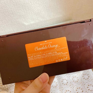 アイラブチョコレート チョコレートオレンジ/MAKEUP REVOLUTION/アイシャドウパレットを使ったクチコミ（3枚目）