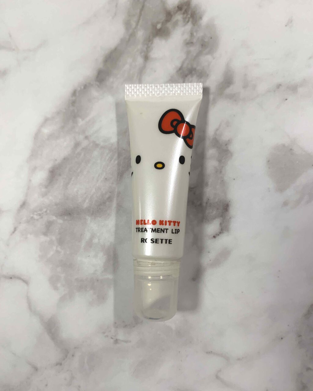 ハローキティ トリートメントリップ/ロゼット/リップケアを使ったクチコミ（1枚目）