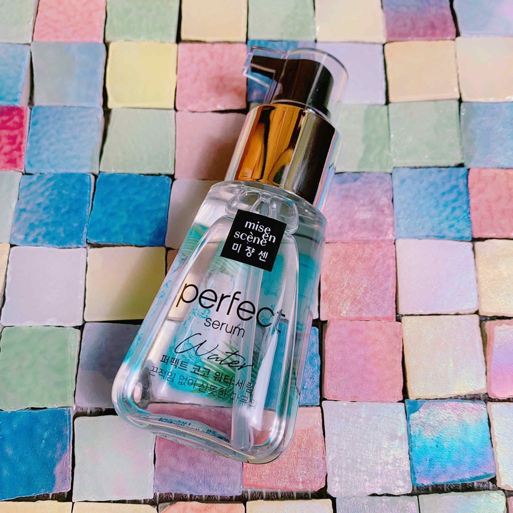 パーフェクトココウォーターセラム/miseenscene/ヘアオイルを使ったクチコミ(2枚目)