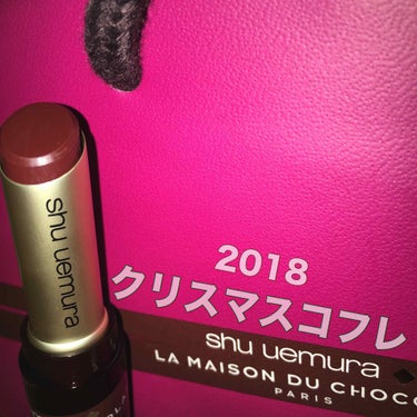 shu uemura
ルージュ アンリミテッド シュプリーム マット
色：ライプチェリー🍒
値段：3200円（＋税）
種類：6種類

こちらは今年shu uemuraから発売された、ラ・メゾン・デュ・シ