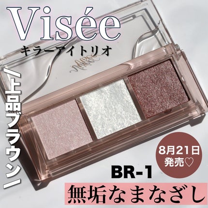キラー アイ トリオ/Visée/アイシャドウパレットを使ったクチコミ(1枚目)
