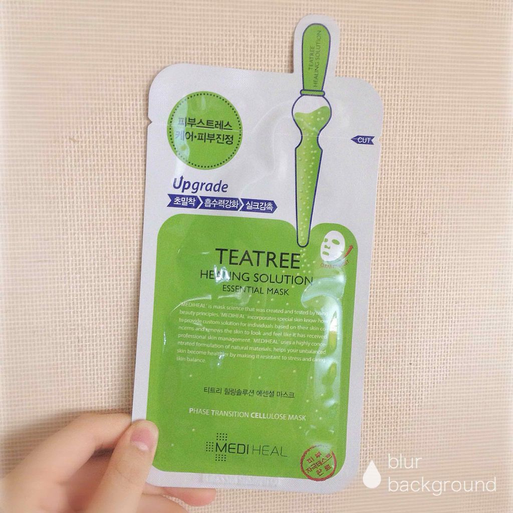 ティーツリーケアソリューション アンプルマスクJEX/MEDIHEAL/シートマスク・パックを使ったクチコミ(1枚目)