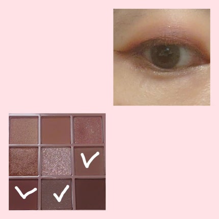 KEYBO FALL IN LOVE SHADOW PALETTE/keybo/アイシャドウパレットを使ったクチコミ(7枚目)