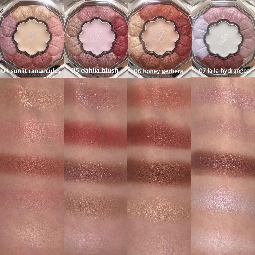 ジルスチュアート ブルームクチュール アイズ/JILL STUART/アイシャドウパレットを使ったクチコミ(3枚目)