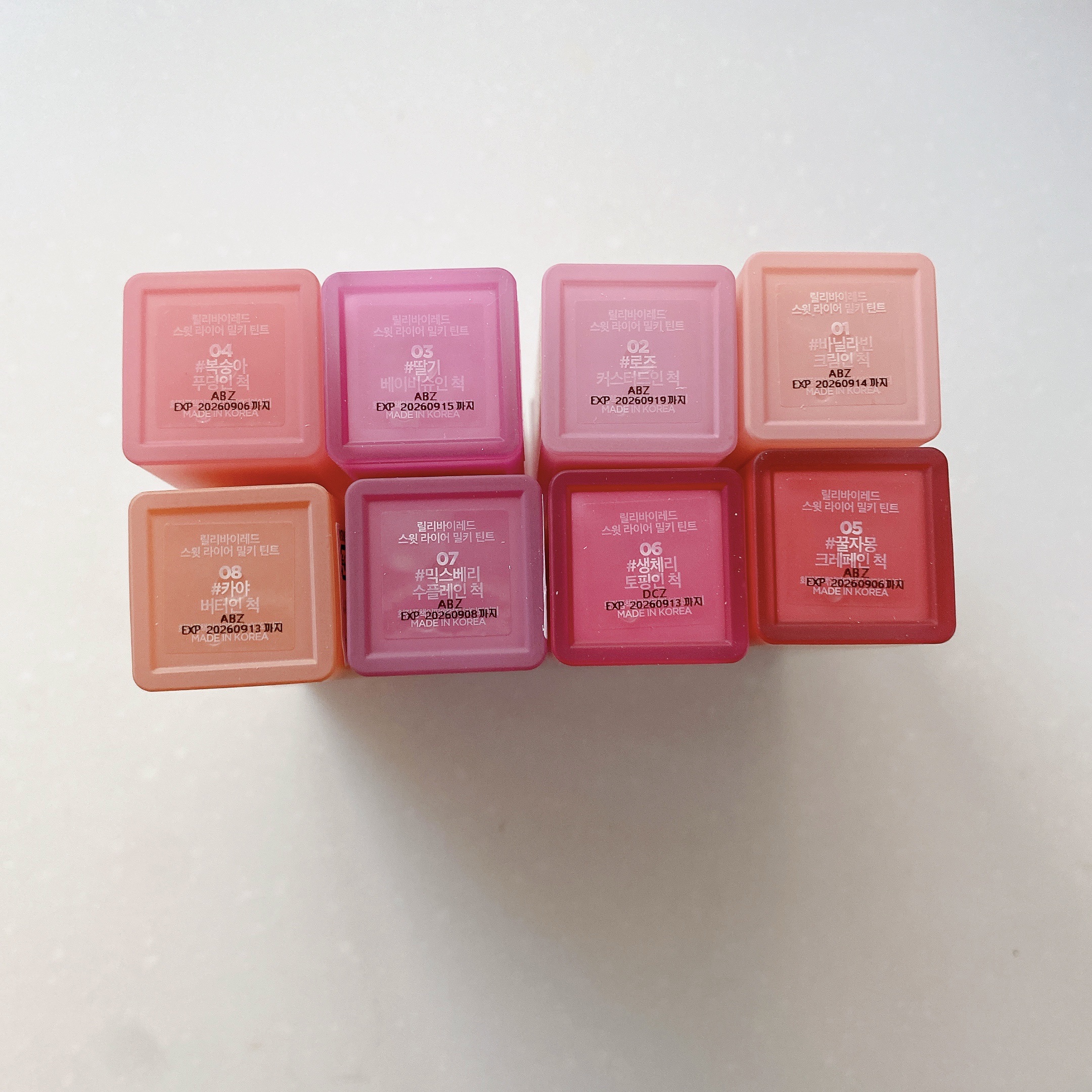 スウィート ライアー ミルキー ティント 08 カヤバター(Kaya Butter)/lilybyred/口紅を使ったクチコミ（2枚目）