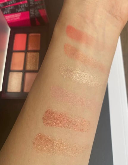 アンラップド ミニアイシャドーパレット ORGASM /NARS/アイシャドウパレットを使ったクチコミ(4枚目)