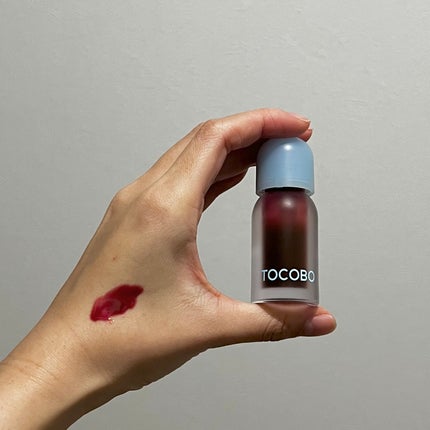 ジューシーベリープランピングリップオイル/TOCOBO/リップグロスを使ったクチコミ(4枚目)