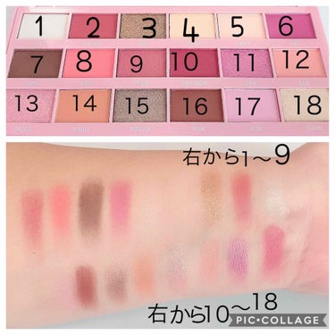 アイラブチョコレート/MAKEUP REVOLUTION/アイシャドウパレットを使ったクチコミ（2枚目）