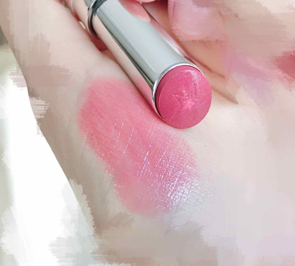 ディオール アディクト ステラー ハロ シャイン 667 ピンク スター（生産終了）/Dior/口紅を使ったクチコミ（3枚目）