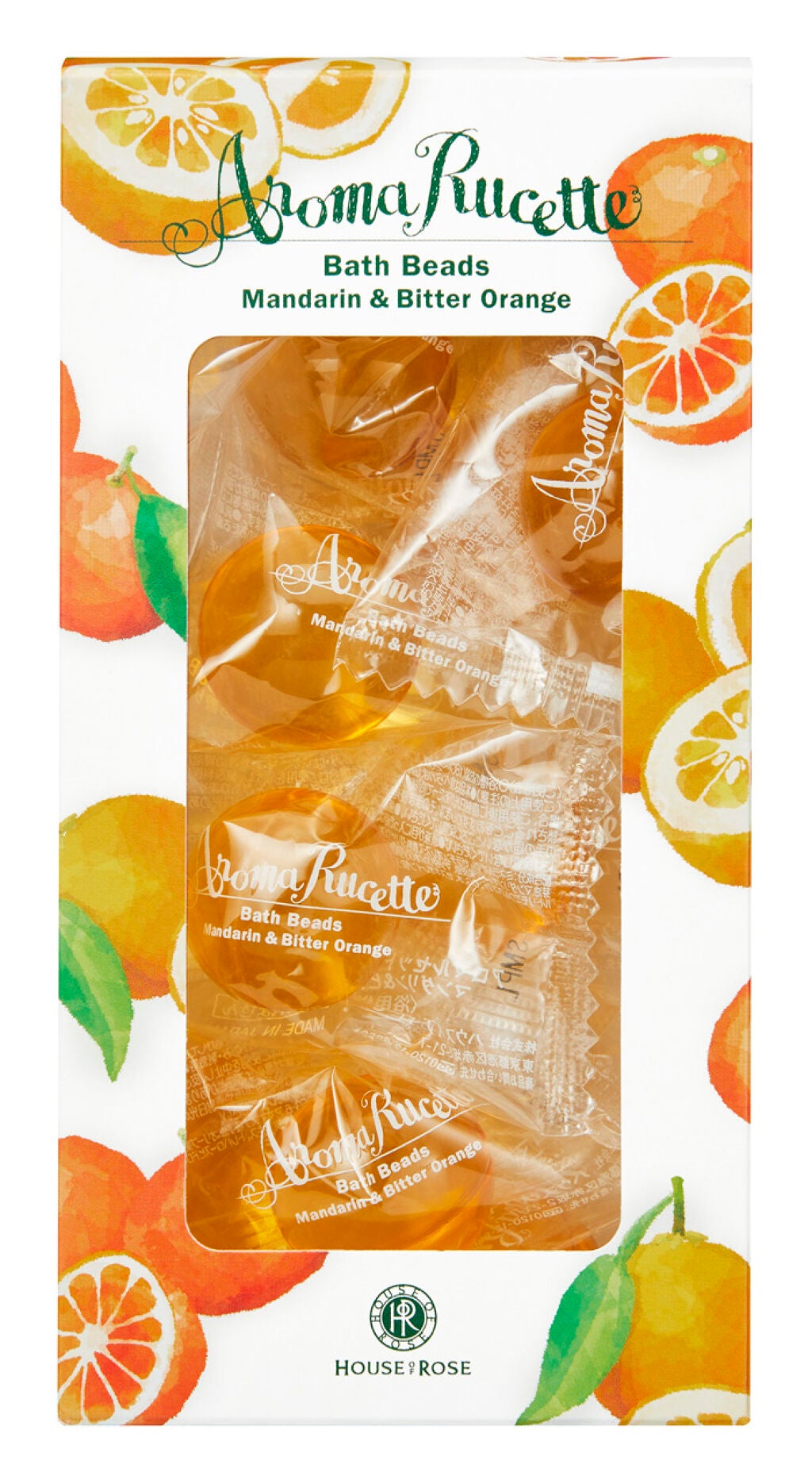 アロマルセット バスビーズ マンダリン&ビターオレンジの香り