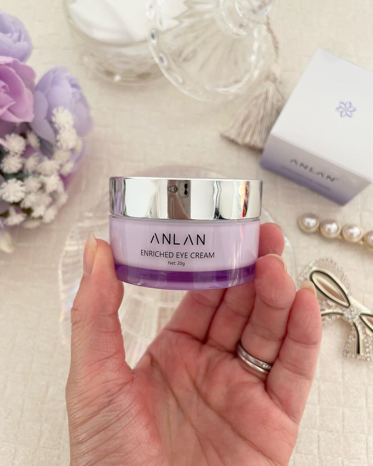 arisya08 on LIPS 「○ANLANエンリッチドアイクリームコラーゲン再生を促進する目..」(3枚目)