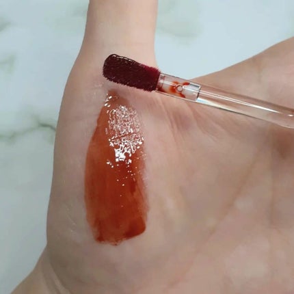 Melty flower lip tint/haomii/口紅を使ったクチコミ(4枚目)