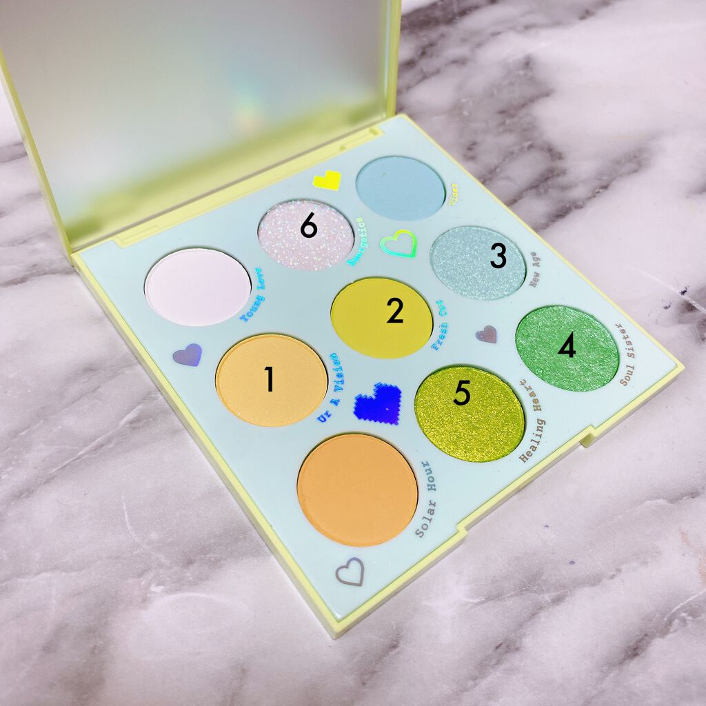 Aura & Out /ColourPop/アイシャドウパレットを使ったクチコミ(4枚目)