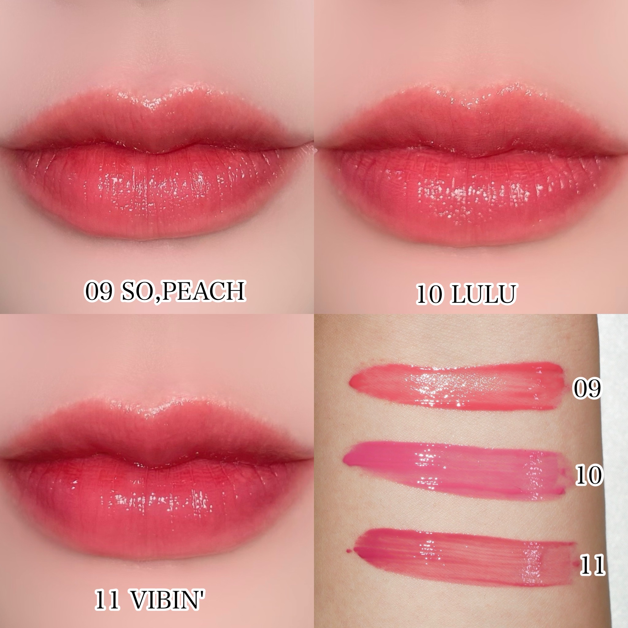 ハートクラッシュ ベアグレイズティント/HOLIKA HOLIKA/リップティントを使ったクチコミ（3枚目）