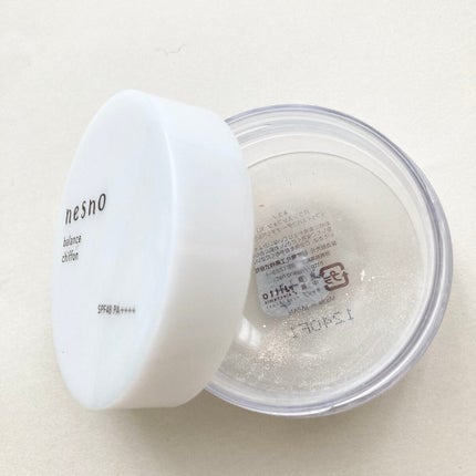 バランスシフォン/nesno(ネスノ)/ルースパウダーを使ったクチコミ(5枚目)