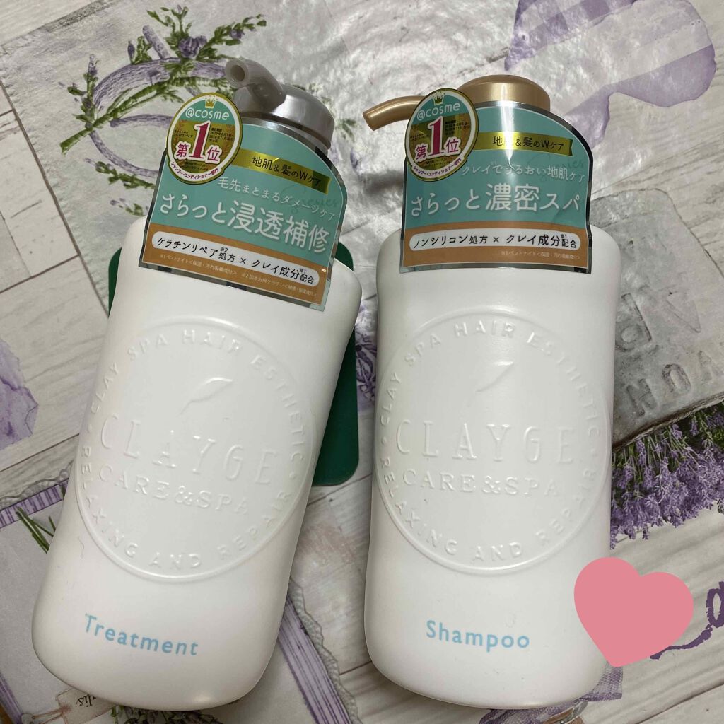 シャンプー／トリートメント SN　さらさら/CLAYGE/シャンプー・コンディショナーを使ったクチコミ（1枚目）