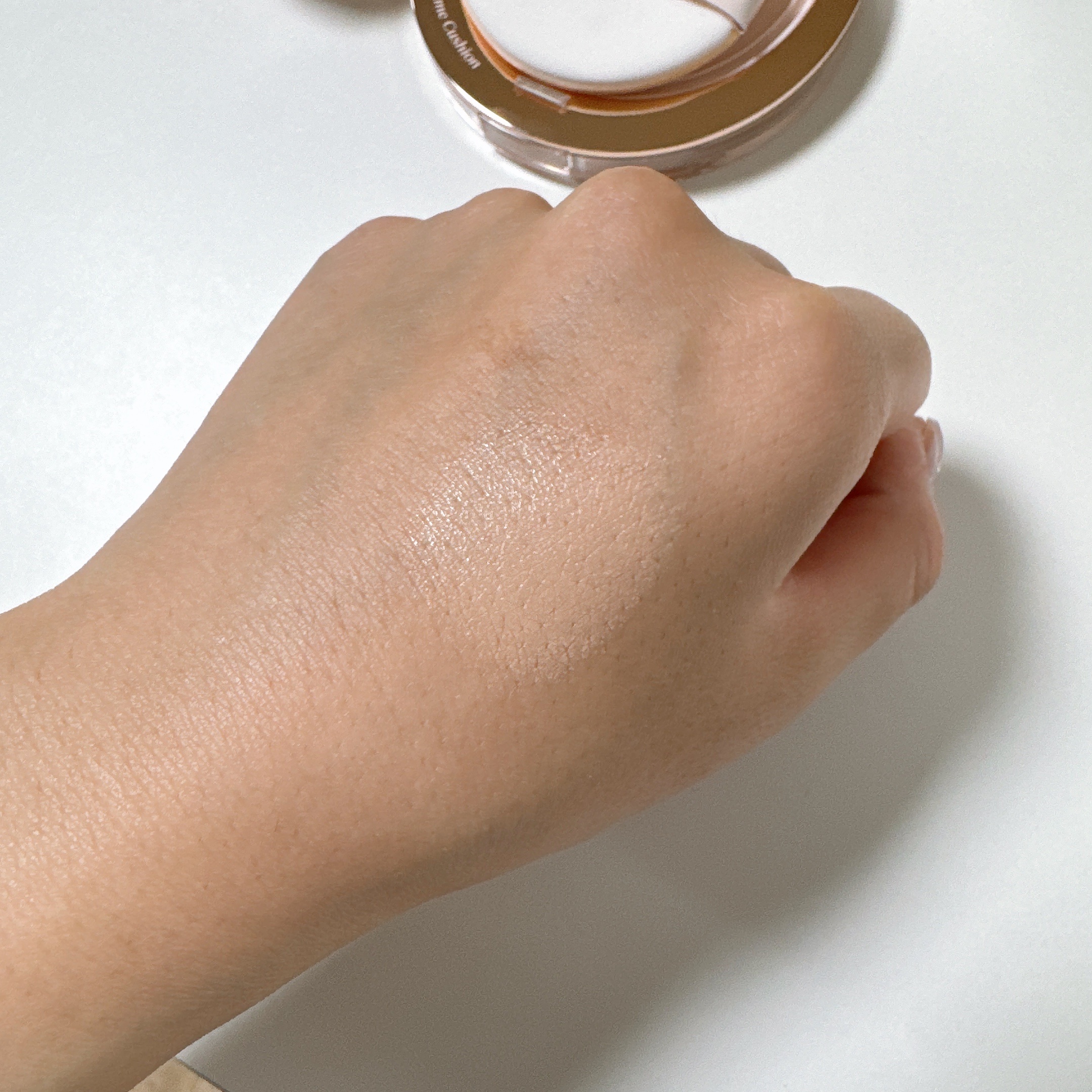 エスポア ビーグロー ボリュームクッション 22 ペタル/espoir/クッションファンデーションを使ったクチコミ（2枚目）