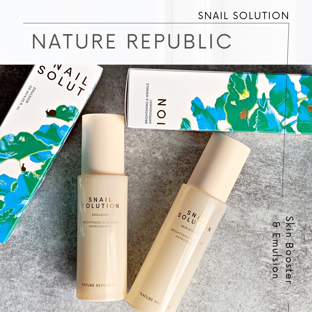 （旧）スネイルソリューションスキンブースター/ネイチャーリパブリック/ブースター・導入液を使ったクチコミ（3枚目）