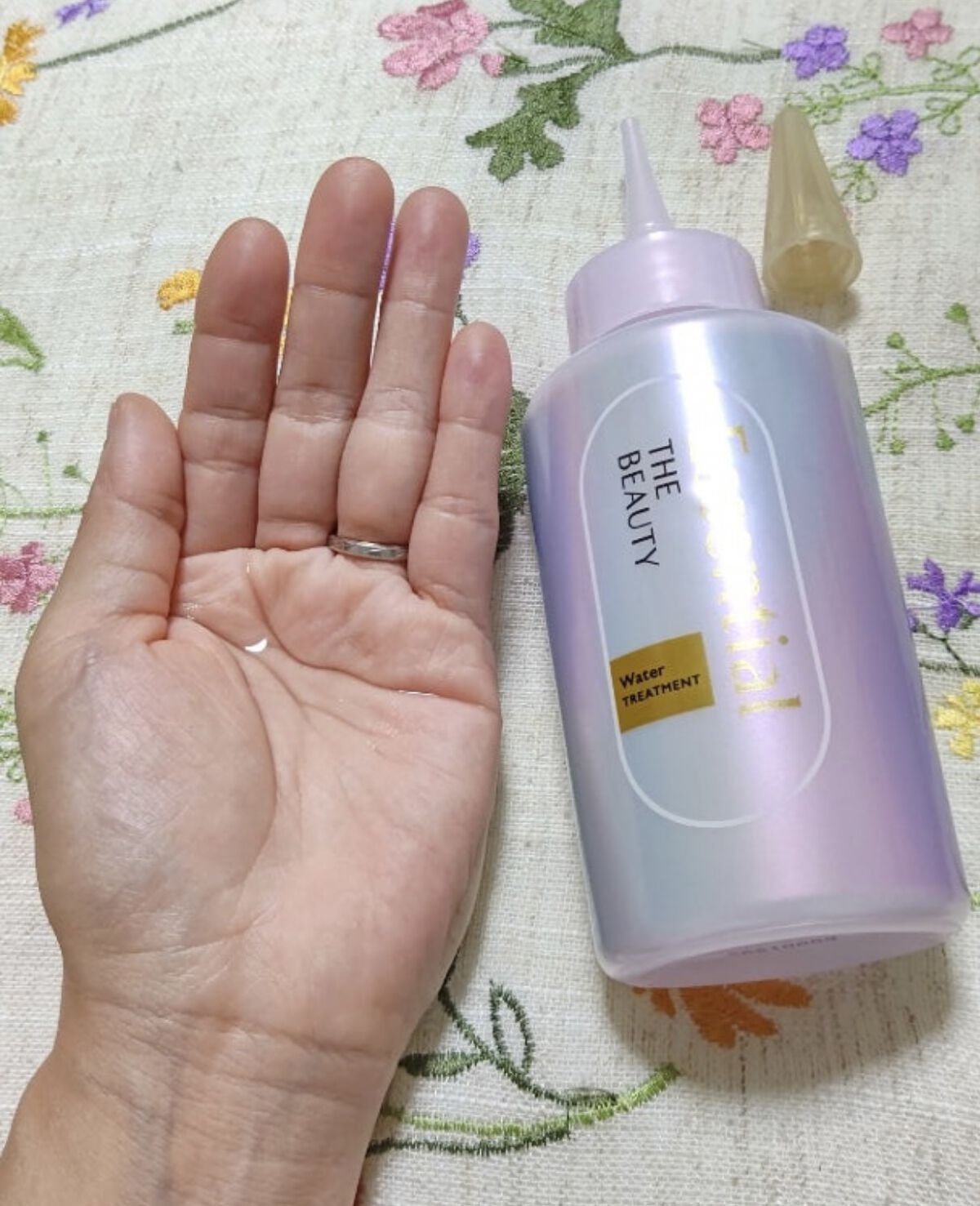 髪のキメ美容バリアトリートメント/エッセンシャル/洗い流すヘアトリートメントを使ったクチコミ（3枚目）