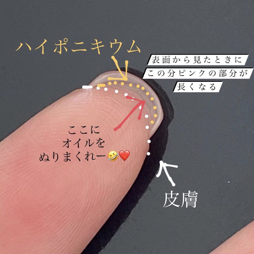 キューティクルオイル/HOMEI/ネイルオイル・トリートメントを使ったクチコミ（3枚目）