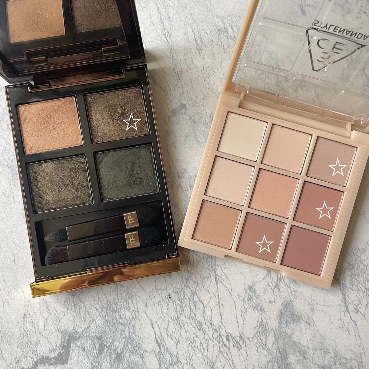 3CE マルチアイカラーパレット DEAR NUDE/3CE/アイシャドウパレットを使ったクチコミ（3枚目）