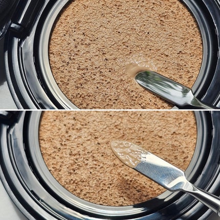 ドラマティックエッセンスクッション グロウ/マキアージュ/クッションファンデーションを使ったクチコミ(2枚目)