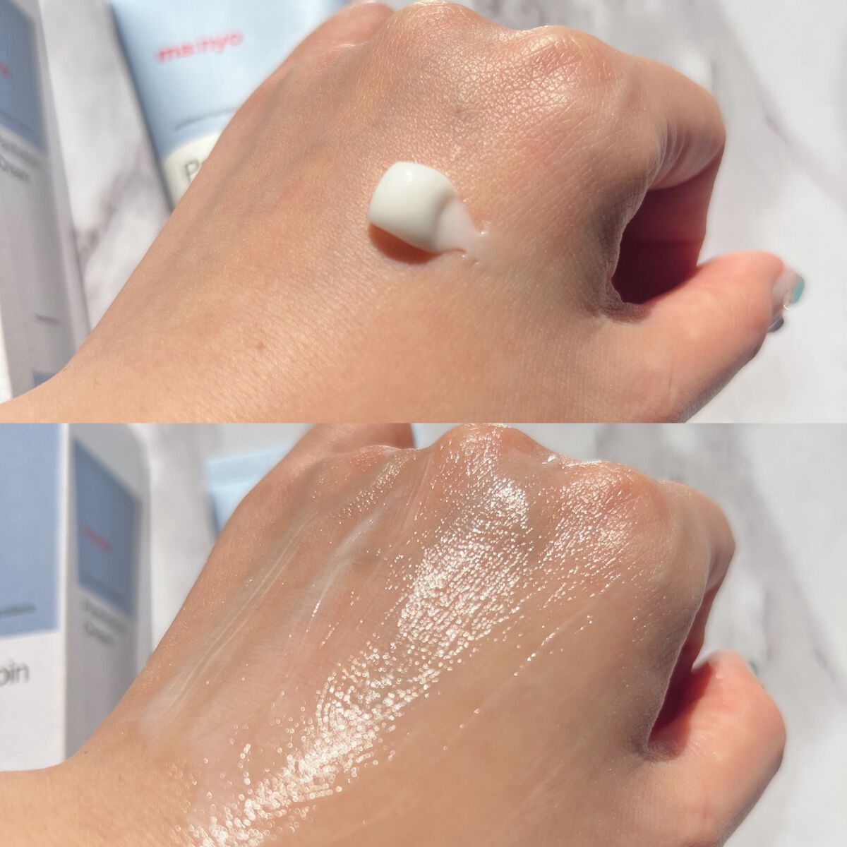 パンテトインクリーム/manyo/フェイスクリームを使ったクチコミ（2枚目）