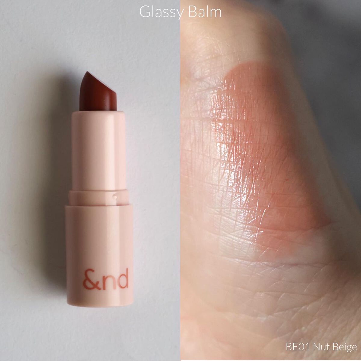 アンドバイロムアンド グラッシーボムティント/&nd by rom&nd/リップティントを使ったクチコミ(5枚目)