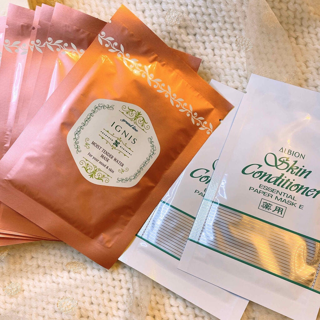 モイストテンダー ウォーター マスク/IGNIS/シートマスク・パックを使ったクチコミ(1枚目)