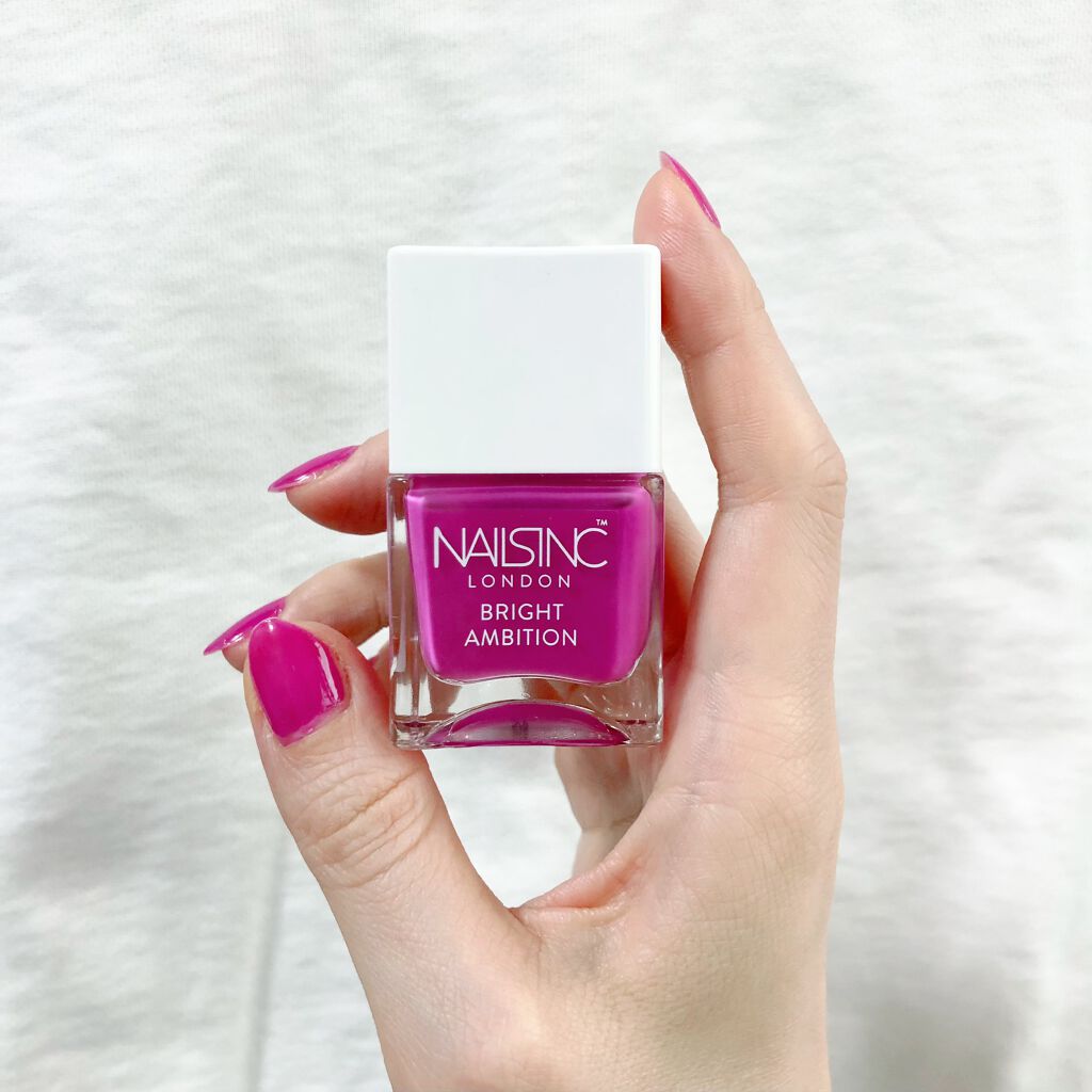 ブライト アンビション ネイルポリッシュ/nails inc./マニキュアを使ったクチコミ（2枚目）