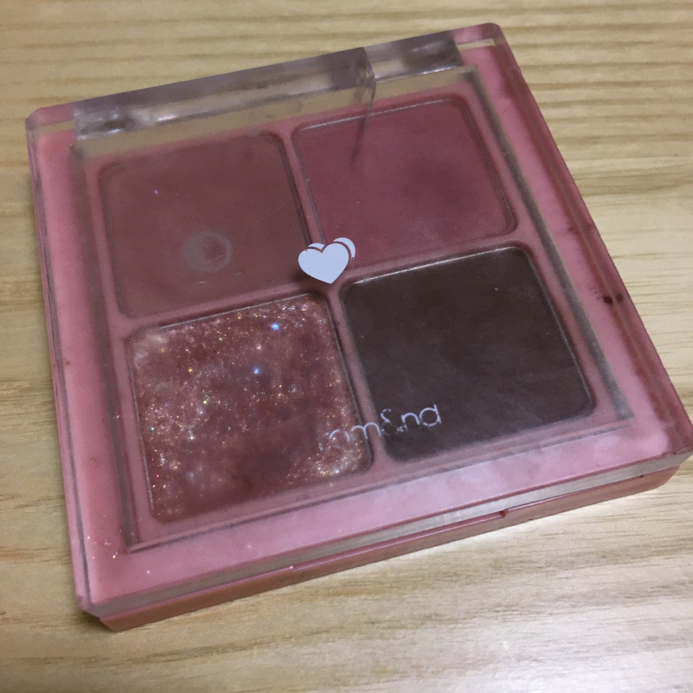 ベターザンアイズ/rom&nd/アイシャドウパレットを使ったクチコミ(1枚目)