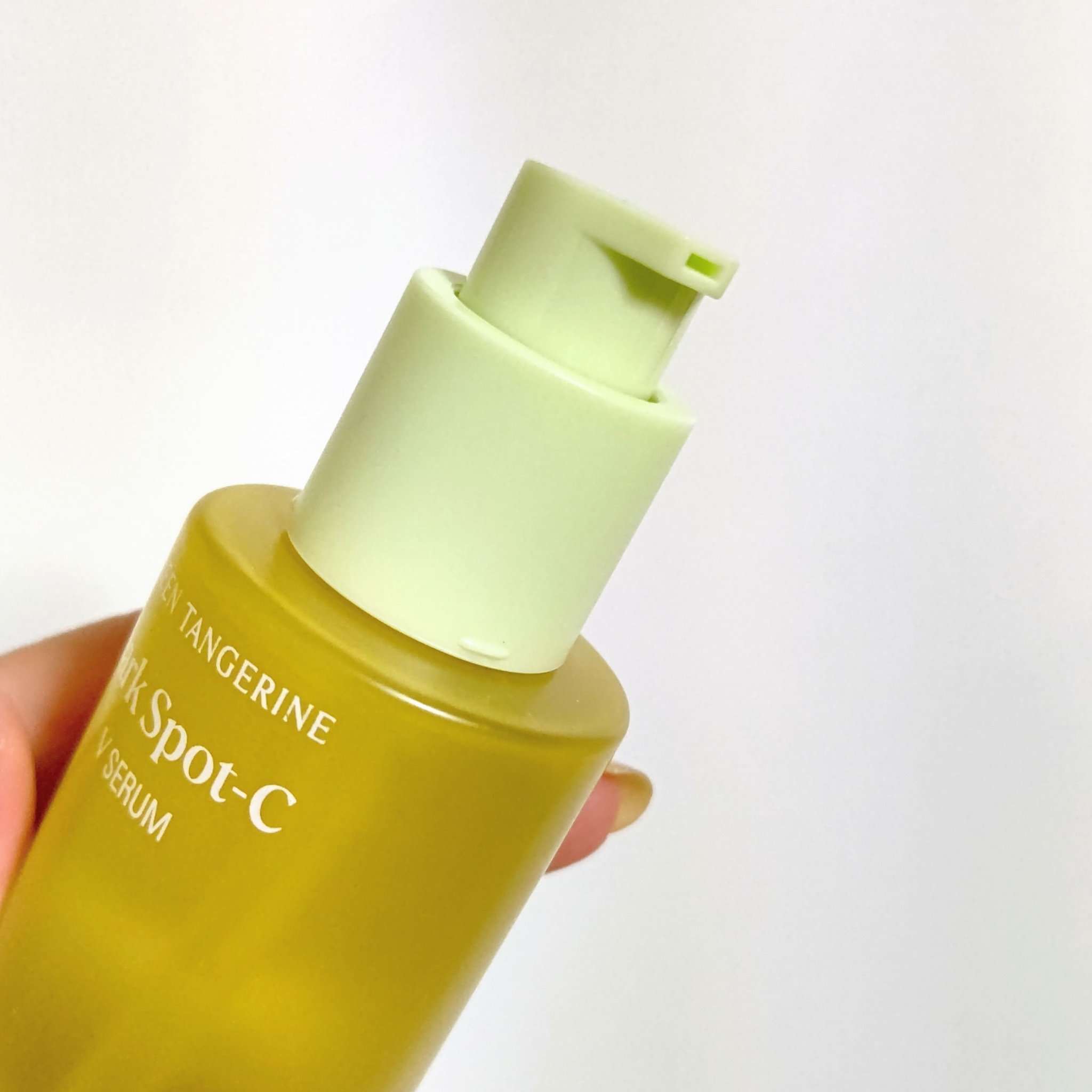 グリーンタンジェリン ビタC ダークスポットケアセラム/goodal/美容液を使ったクチコミ（3枚目）