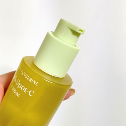 グリーンタンジェリン ビタC ダークスポットケアセラム/goodal/美容液を使ったクチコミ(3枚目)