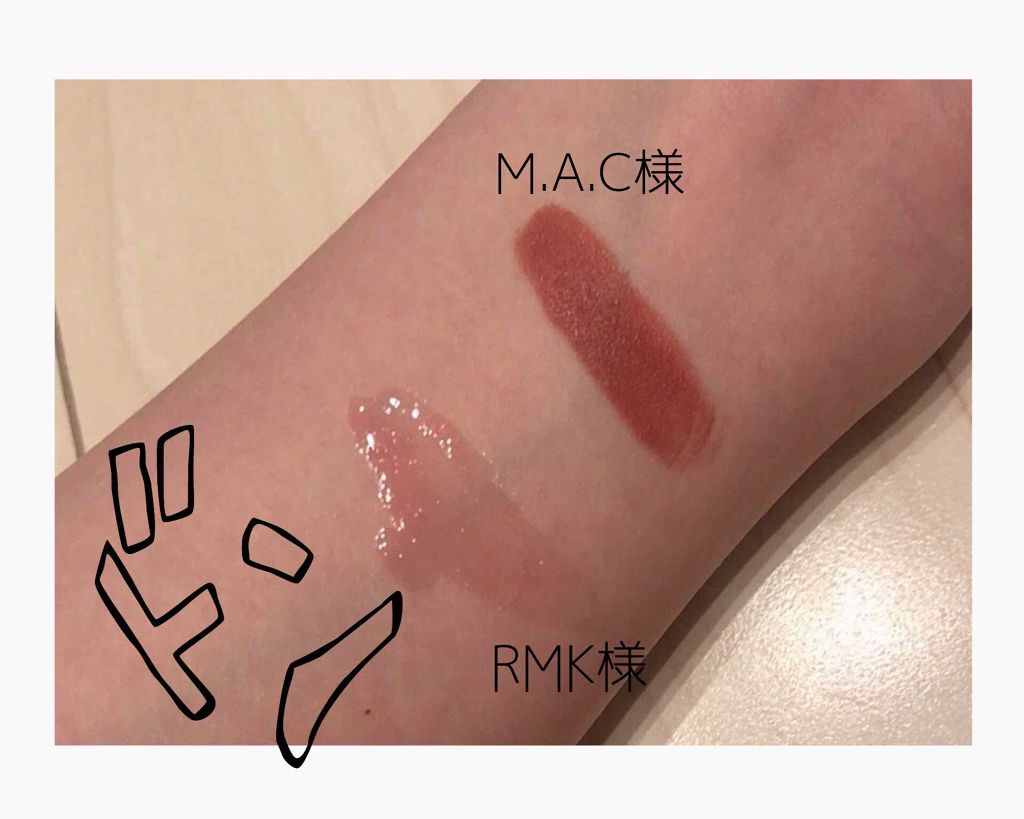 リップスティック/M・A・C/口紅を使ったクチコミ（3枚目）