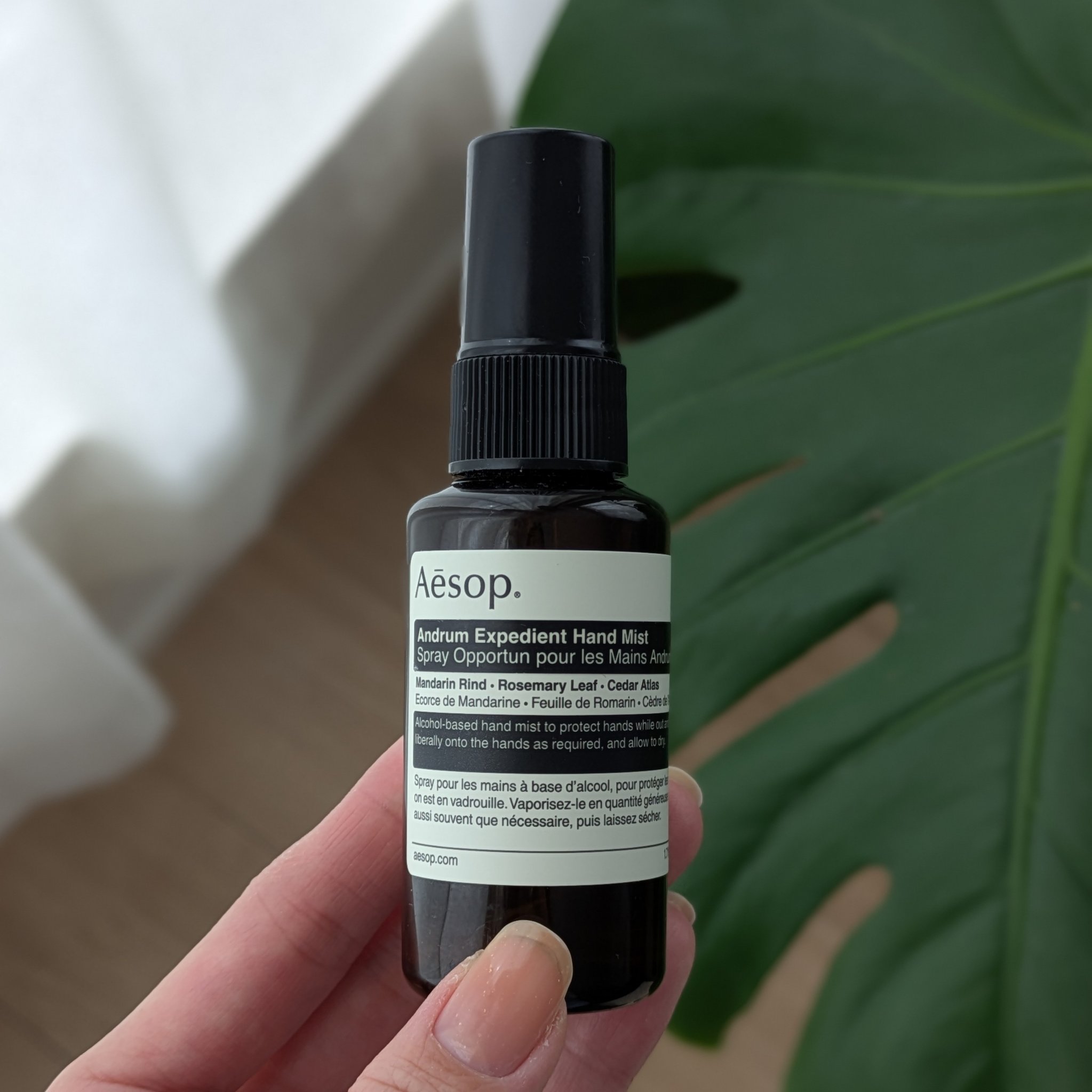 アンドラム　エクスペディエントハンドミスト/Aesop/ハンドクリームを使ったクチコミ（1枚目）