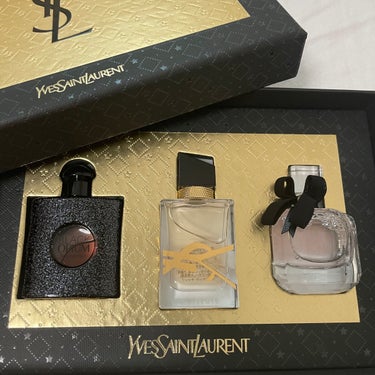 YSL ミニフレグランス

セット内容
・ブラック OP オーデパルファム 7.5ｍL
・モン パリ オーデパルファム 7.5ｍL
・リブレ オーデパルファム 7.5ｍL

サイズが小さいため持ち歩きに