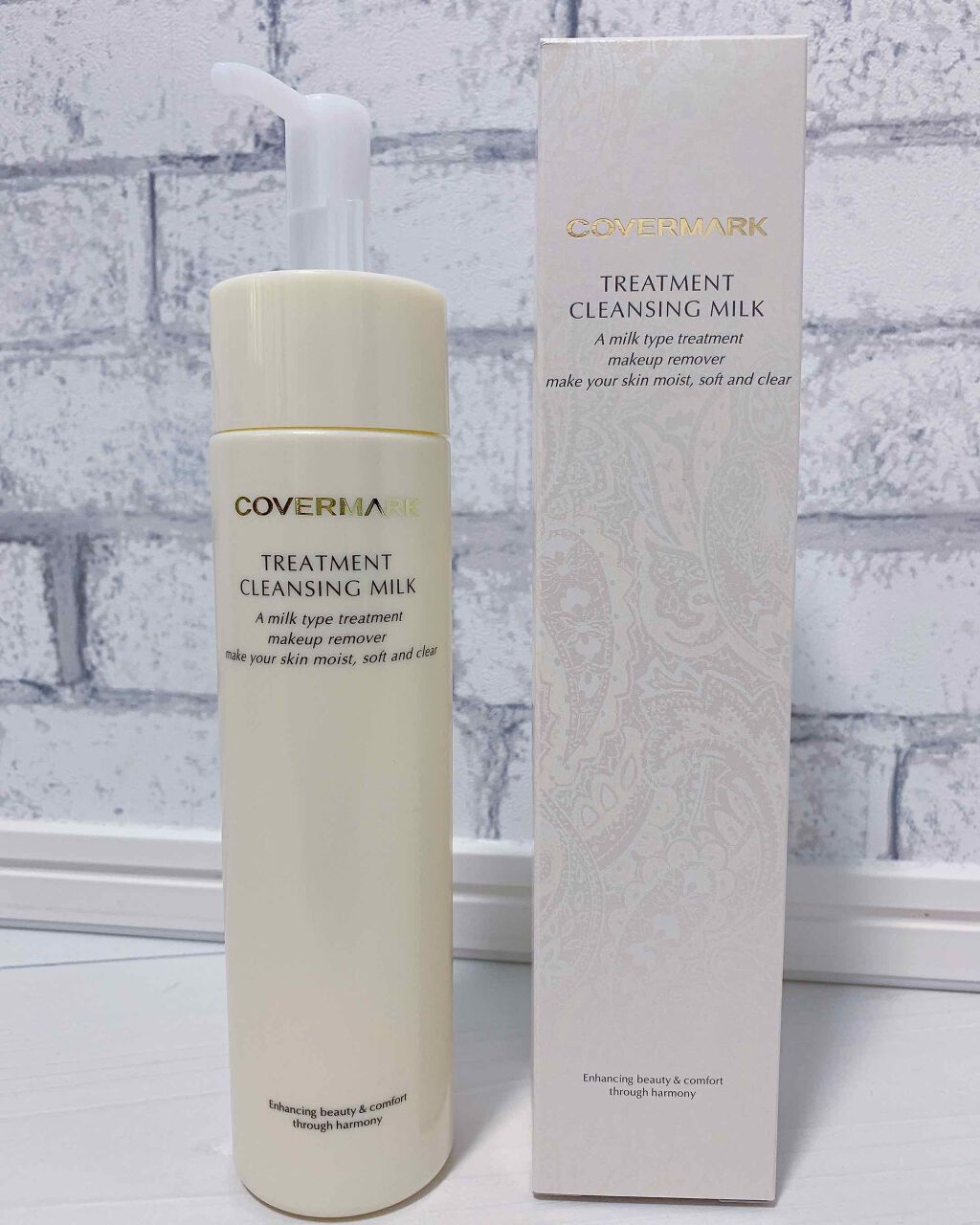 トリートメント クレンジング ミルク/COVERMARK/ミルククレンジングを使ったクチコミ（2枚目）