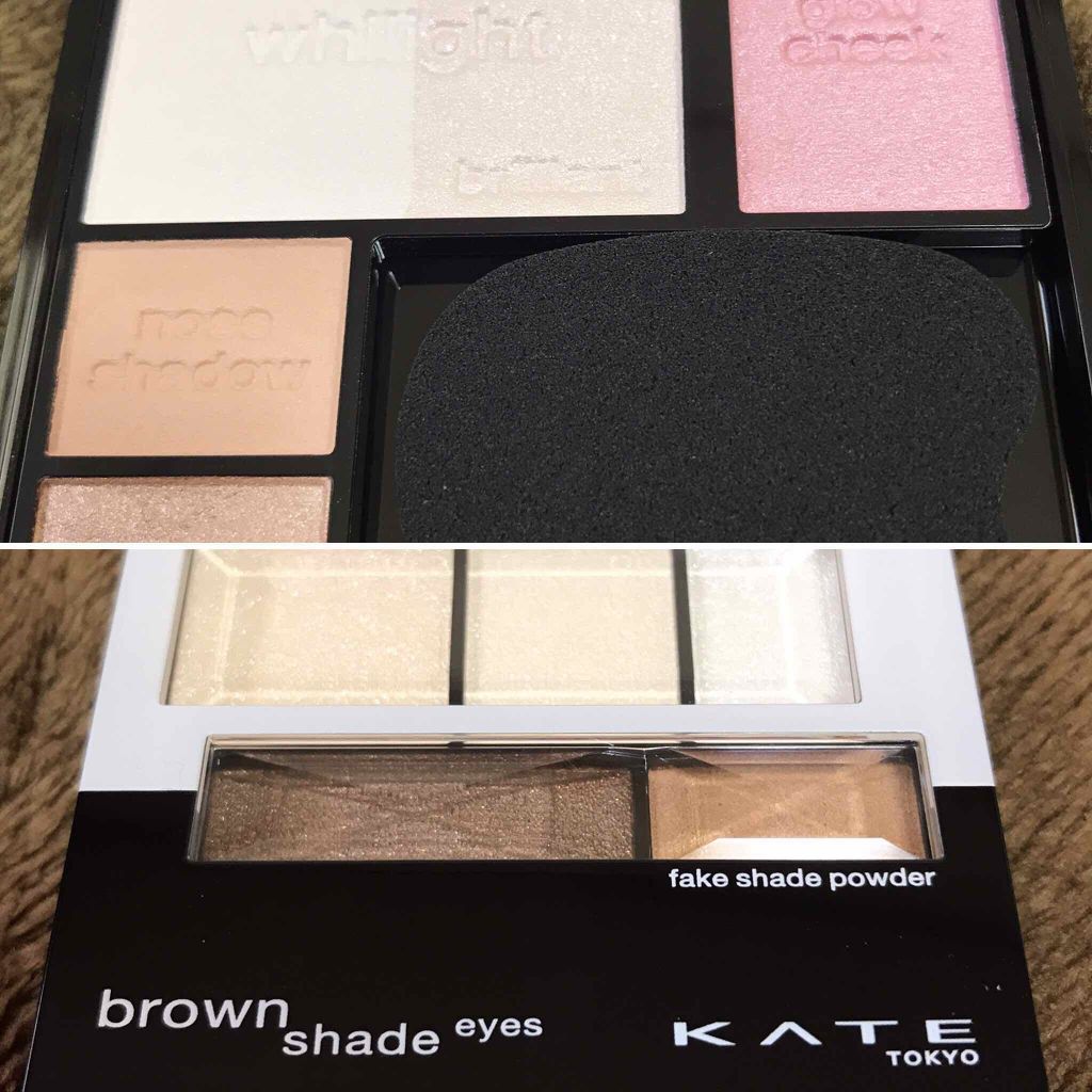 ホワイトシェイピングパレット/KATE/プレストパウダーを使ったクチコミ（1枚目）