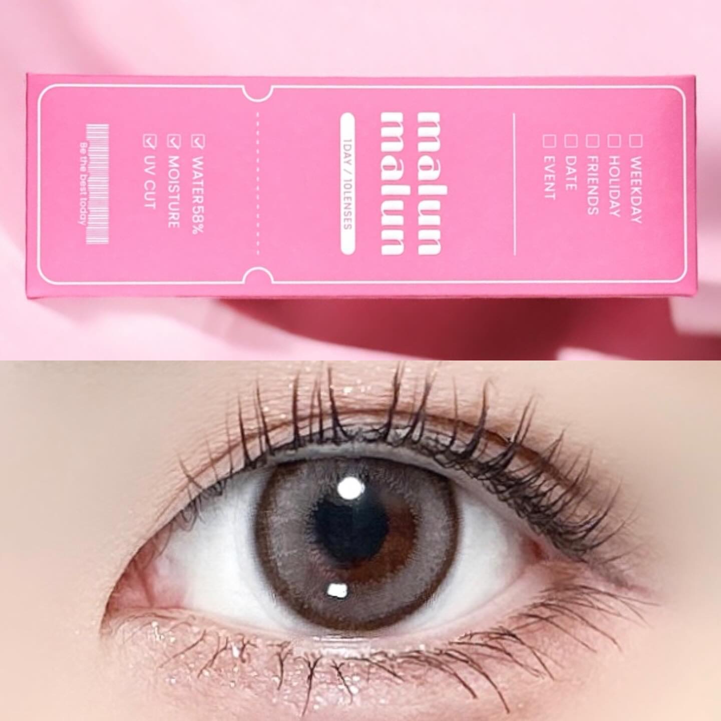 マランマラン ワンデー/malun malun/ワンデー（１DAY）カラコンを使ったクチコミ（1枚目）