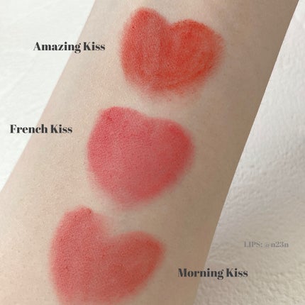 ハートリップスティック キス/Merrymonde/口紅を使ったクチコミ(6枚目)