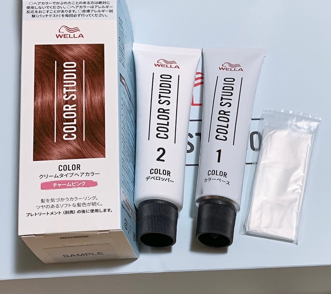 ウエラ カラースタジオ クリームタイプヘアカラー/ウエラ/ヘアカラーを使ったクチコミ(2枚目)