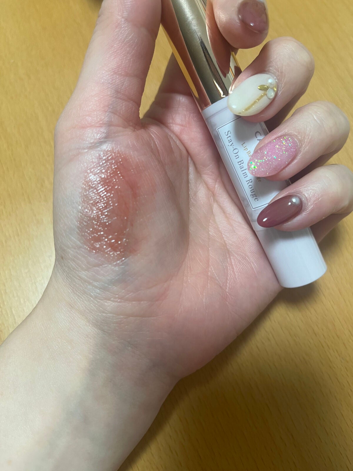 ステイオンバームルージュ/キャンメイク/口紅を使ったクチコミ(3枚目)