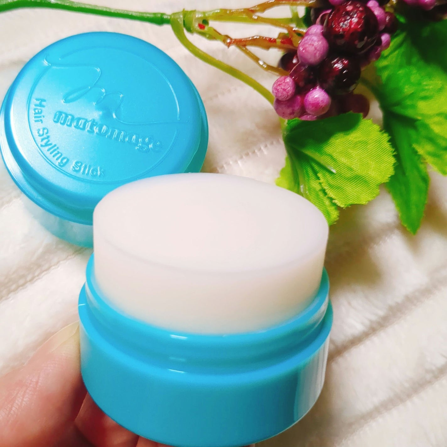 まとめ髪スティック スーパーホールド/マトメージュ/ヘアワックス・クリームを使ったクチコミ(4枚目)