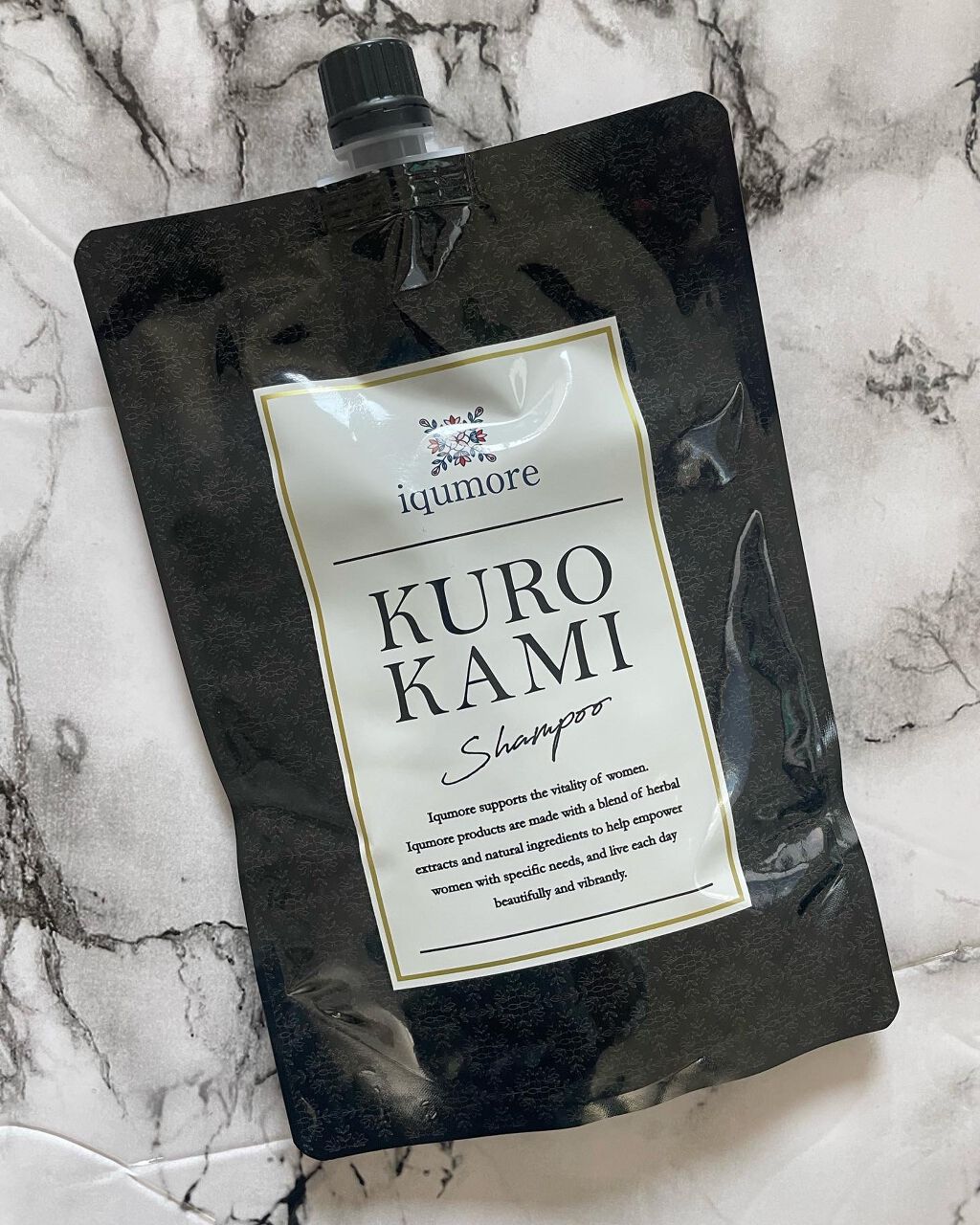クロカミシャンプー/iqumore/市販シャンプーを使ったクチコミ(1枚目)